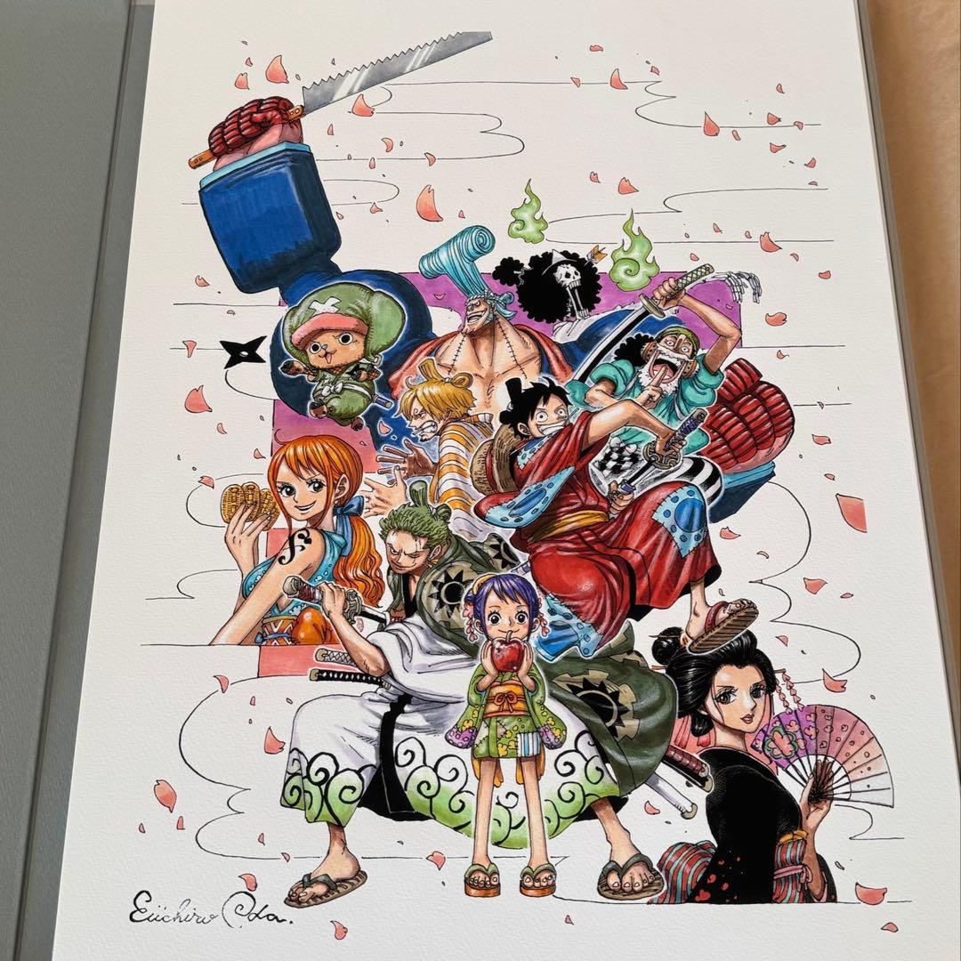 ワンピース マンガアートヘリテージ ワノ国 A2サイズ