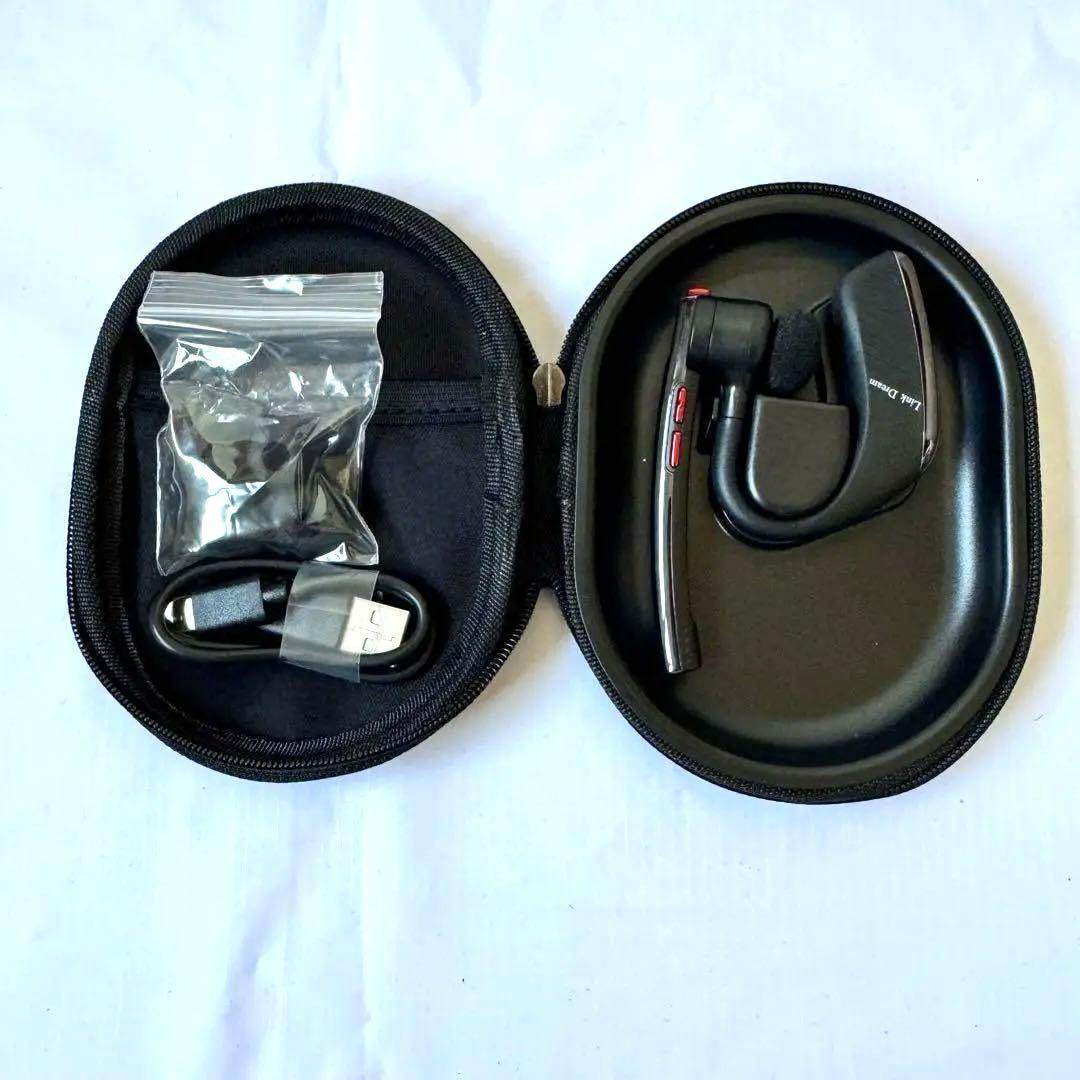 ヘッドセット片耳イヤホンマイク ワイヤレス ハンズフリー通話Bluetooth