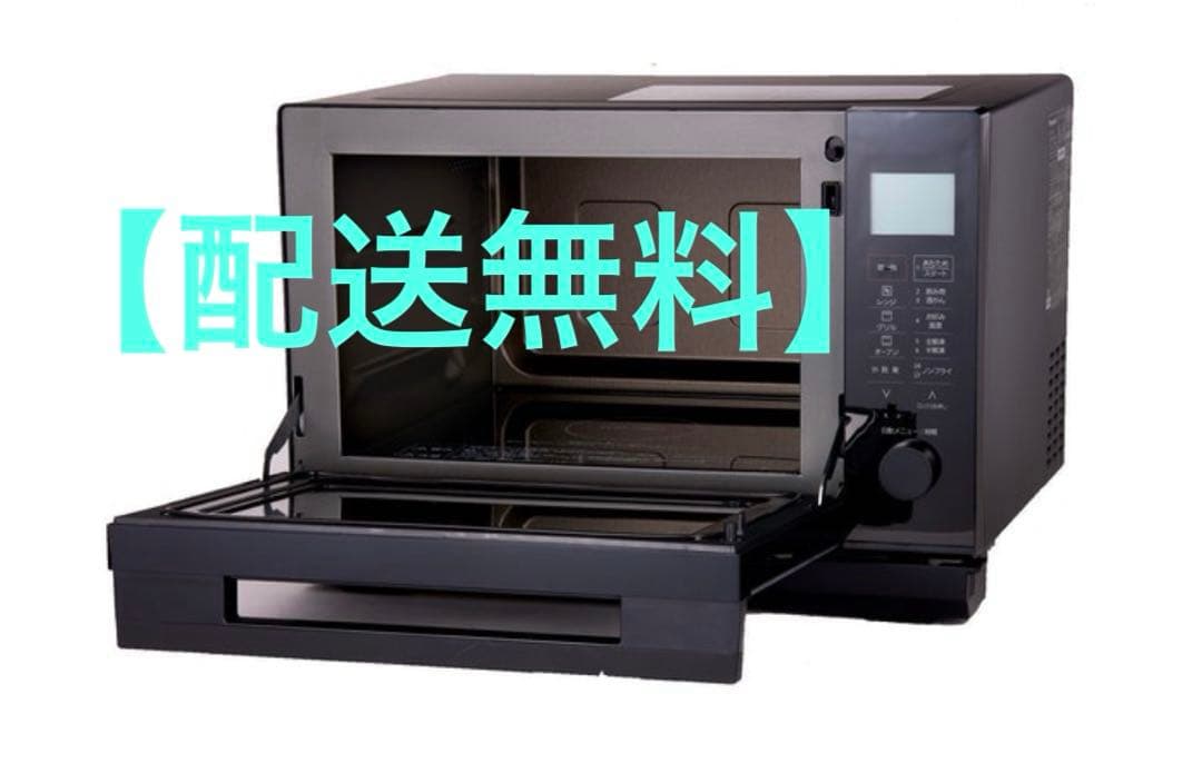 【美品】 純正Panasonic オーブンレンジ NE-MS268-K