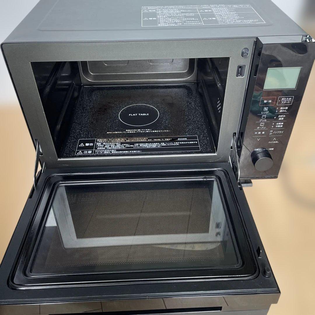 【美品】 純正Panasonic オーブンレンジ NE-MS268-K