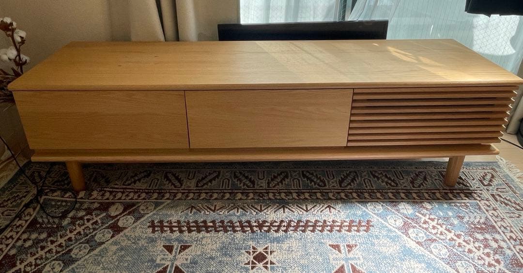 【値下げ中】unicoウニコ SOLK(ソルク)テレビボード　W1600