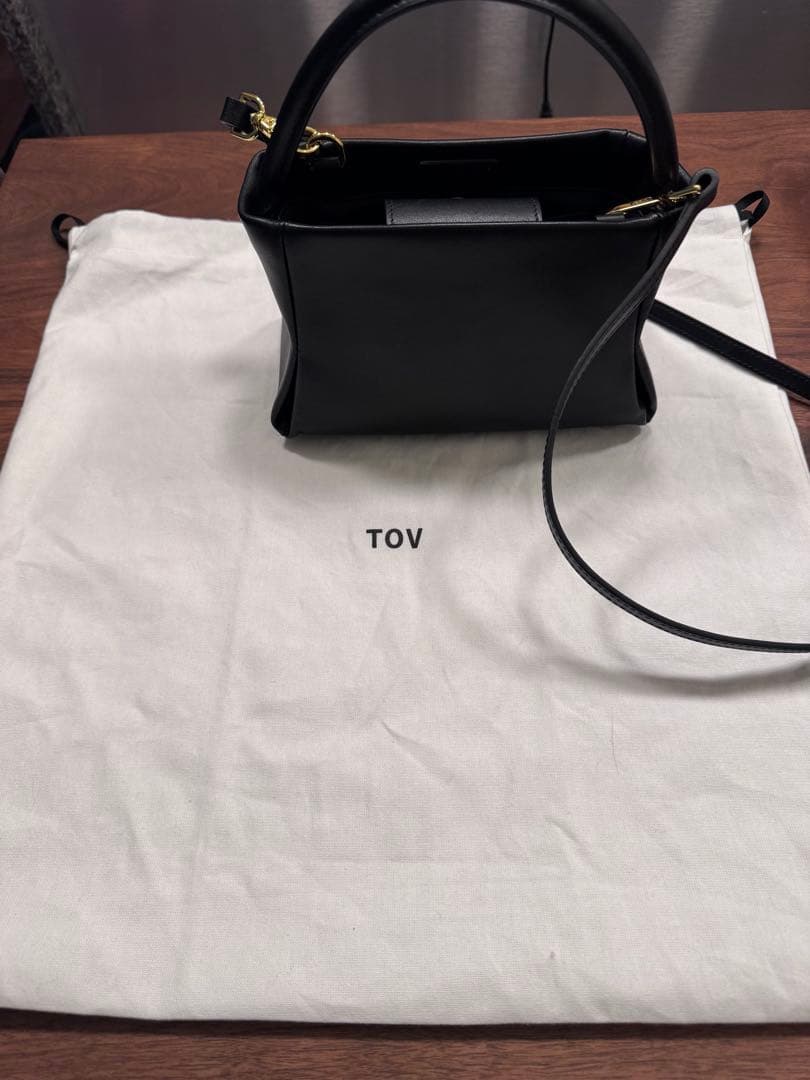 い*福様 TOV PETAL ショルダーバッグ ブラック