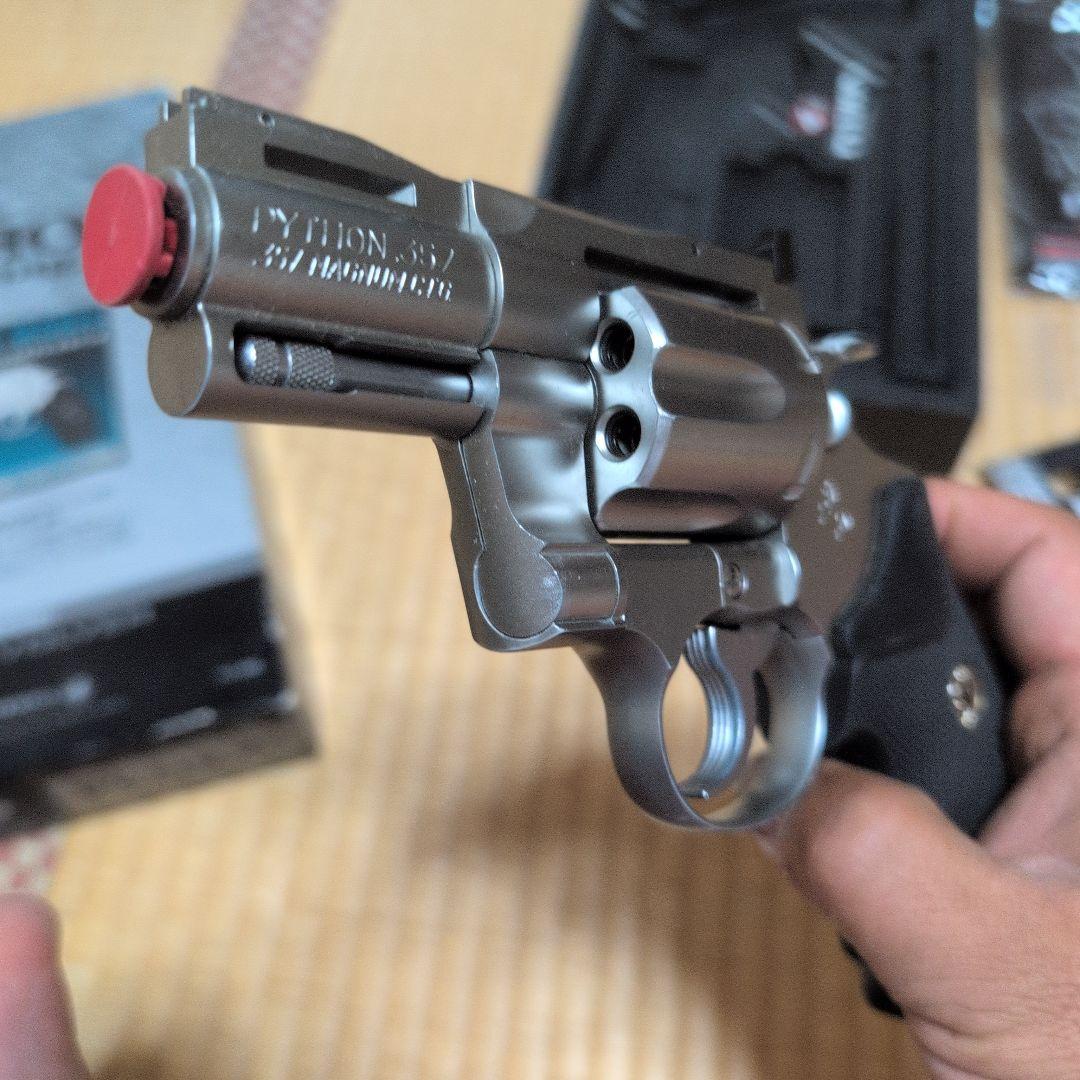 オマケ2個付き！ 東京マルイCOLT PYTHON ガスリボルバー