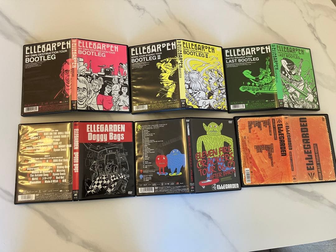 ELLEGARDEN エルレガーデン　DVD6枚セット