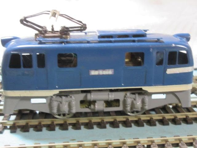 鉄道模型（HOゲージ）入門 豆ブルートレイン　機関車・客車セット （金属製品）
