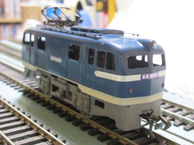 鉄道模型（HOゲージ）入門 豆ブルートレイン　機関車・客車セット （金属製品）