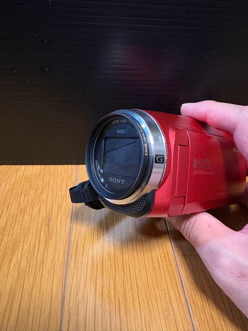 チ*プ様 SONY HDR-CX680 ビデオカメラ 本体 レッド