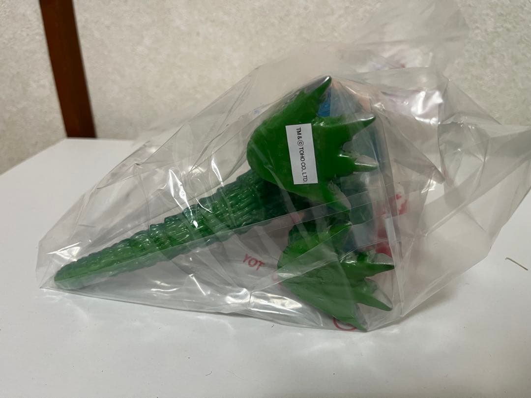 M1号 中島春雄ゴジラ メタリックブルースプレー版 ソフビマルサン ブルマァク