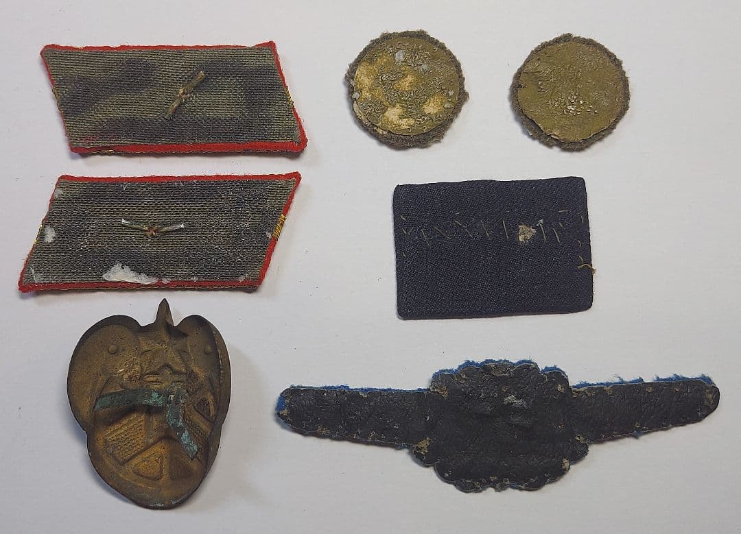 日本陸軍 航空胸章 将校用 他 セット