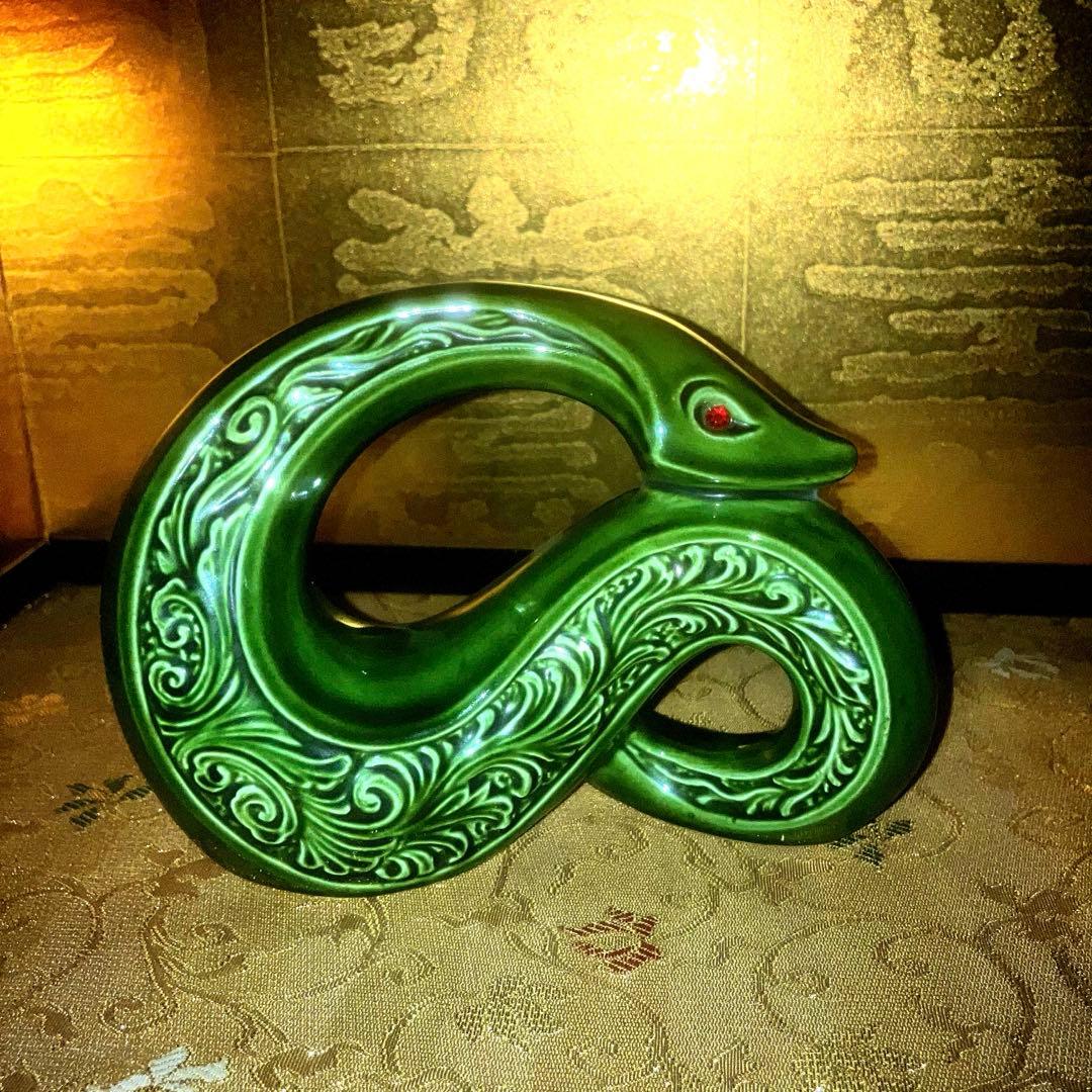 《特級呪物》心願成就　願いを叶える蛇の置物　曰く付き　縁起物　願望　成就　開運