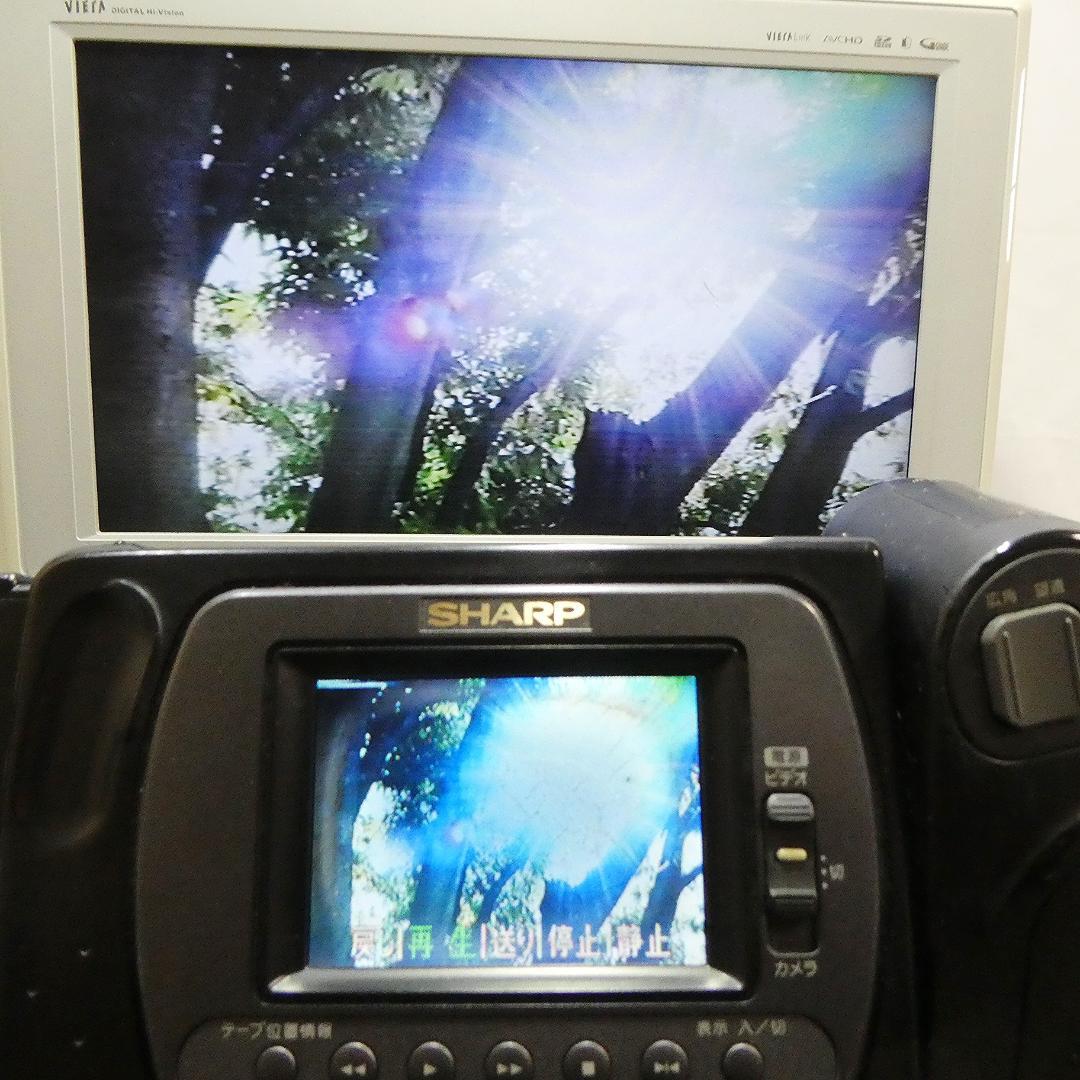 動作良好　Video8　シャープ　VL- EL310　8ミリビデオカメラDVD化