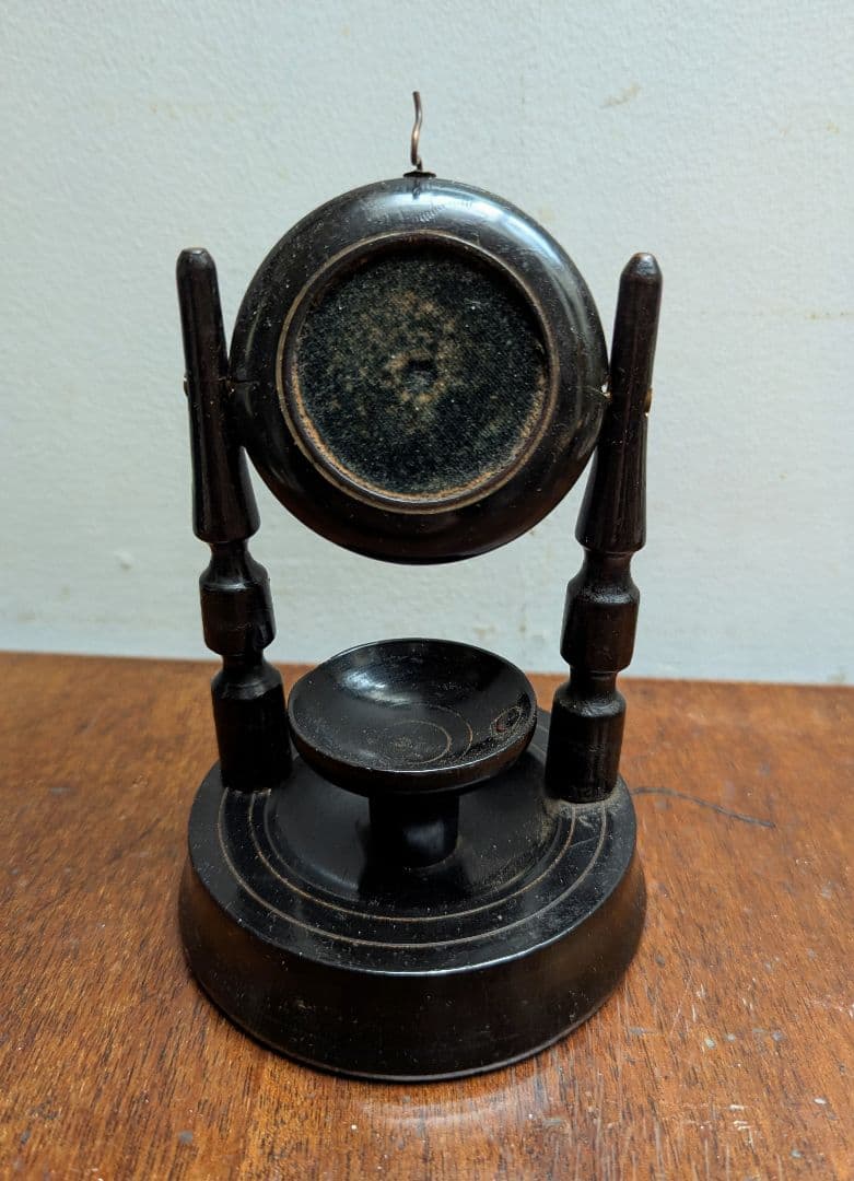 フランスアンティーク 19世紀ナポレオン3世 懐中時計ポケットウオッチスタンド台