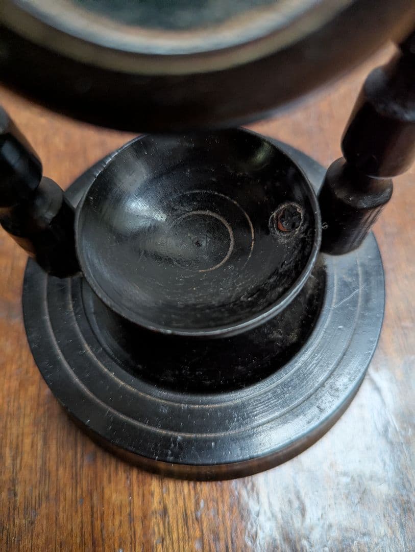 フランスアンティーク 19世紀ナポレオン3世 懐中時計ポケットウオッチスタンド台