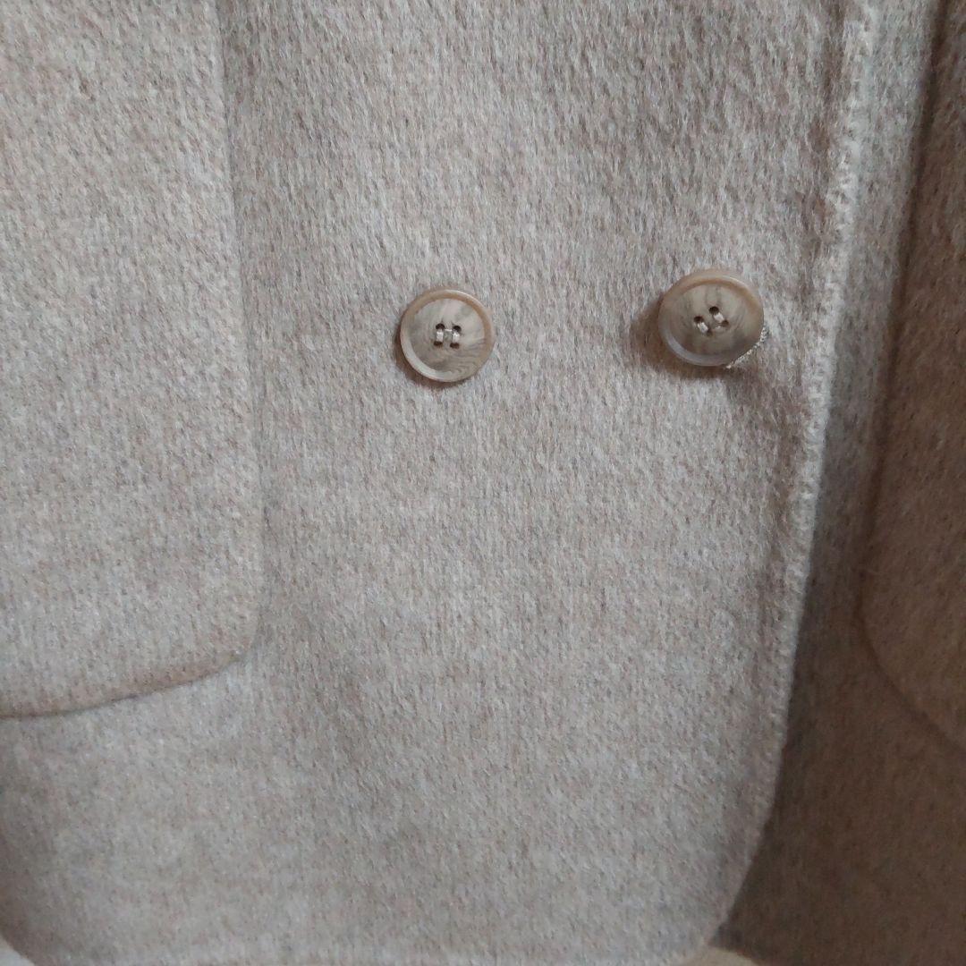 ラビッシュゲート ウールショートコートベージュ