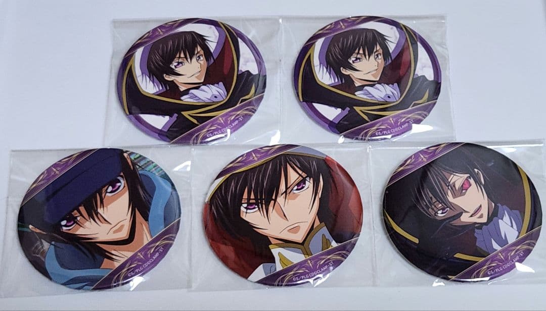 コードギアス反逆のルルーシュ あたりつきラッキー缶バッジBOX くじ