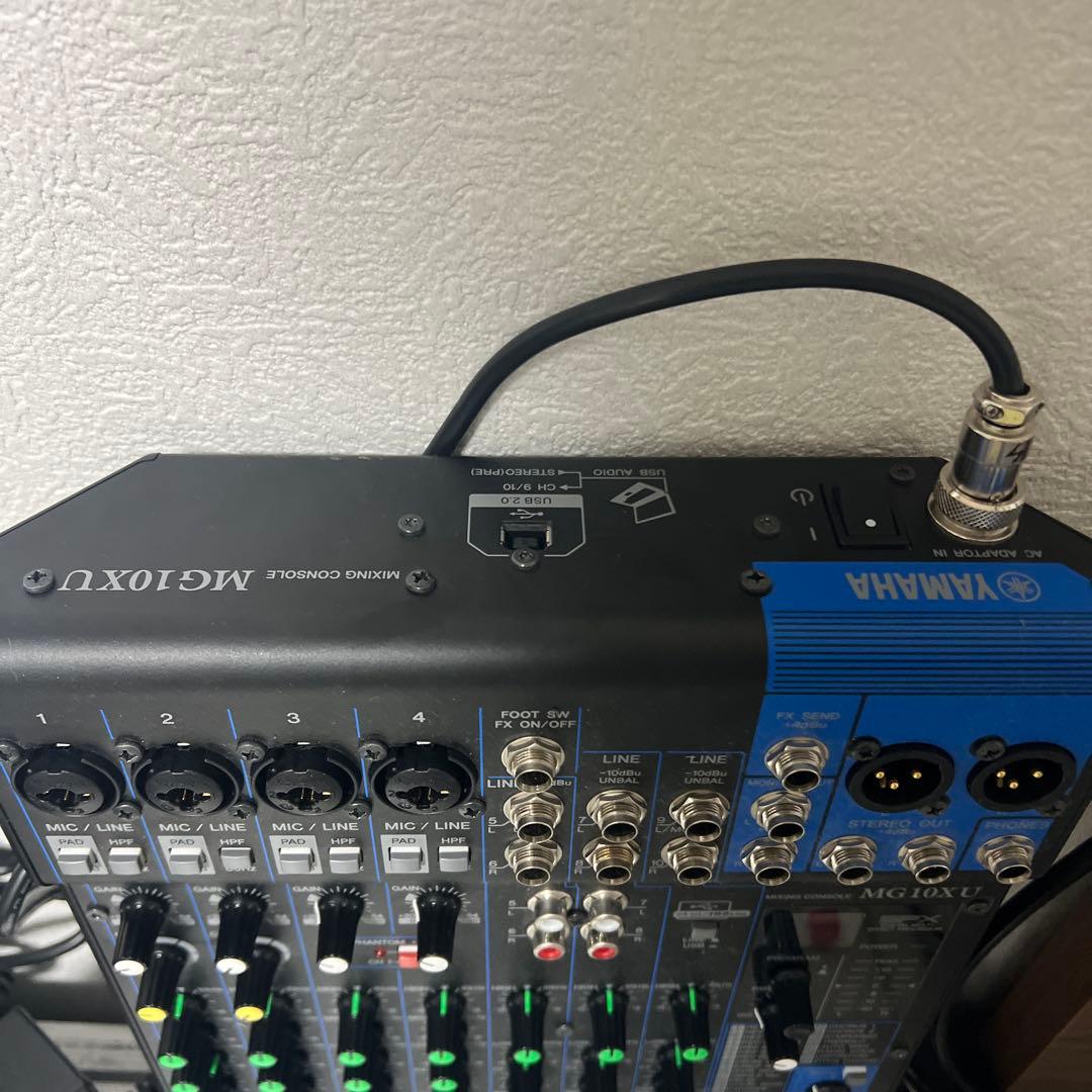 【美品】YAMAHA ミキシングコンソール MG10XU