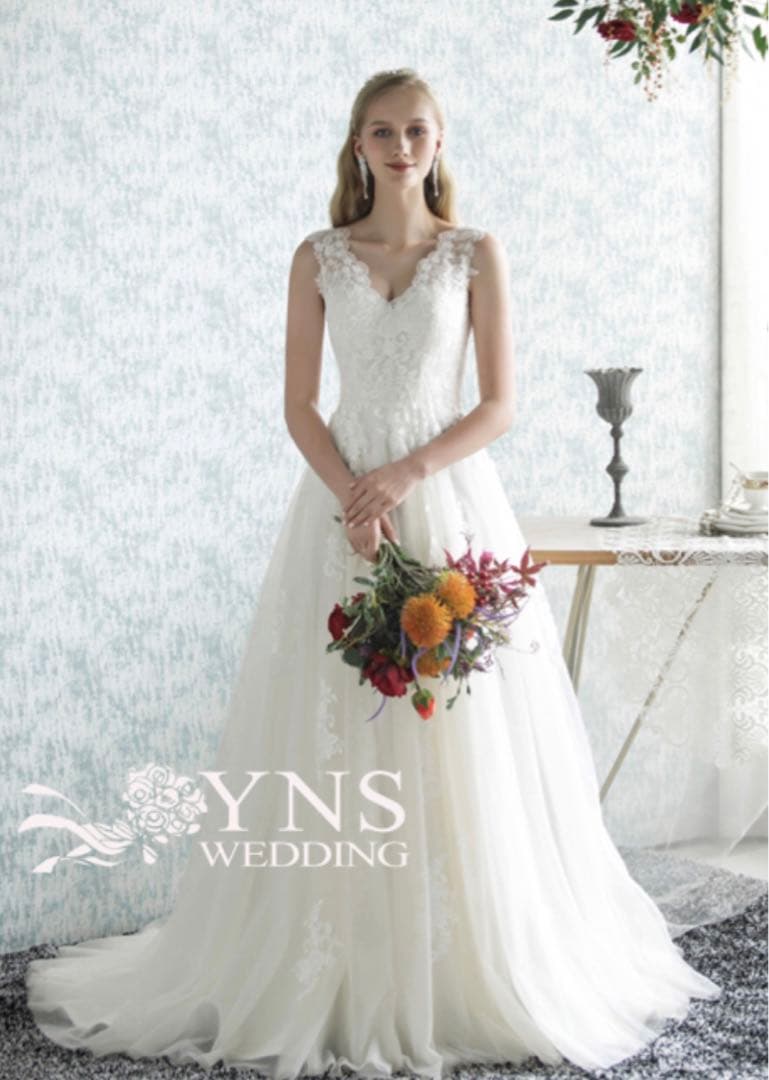 YNS WEDDING Aラインウェディングドレス