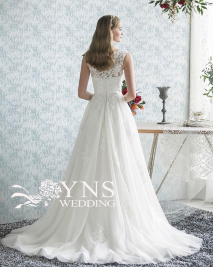 YNS WEDDING Aラインウェディングドレス