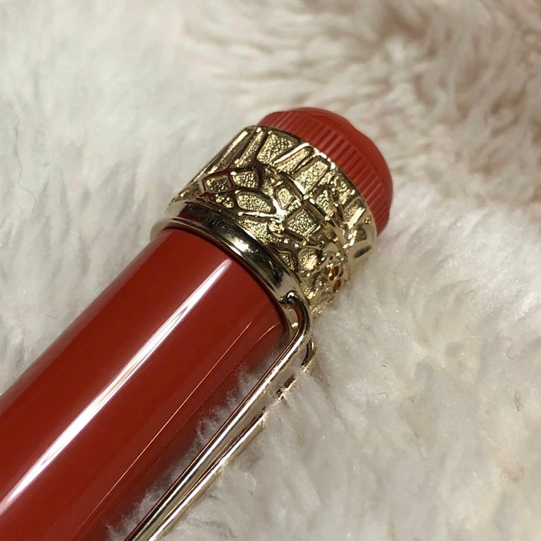 新品未使用 モンブラン ボールペン ヘリテイジコレクション スパイダー コーラル