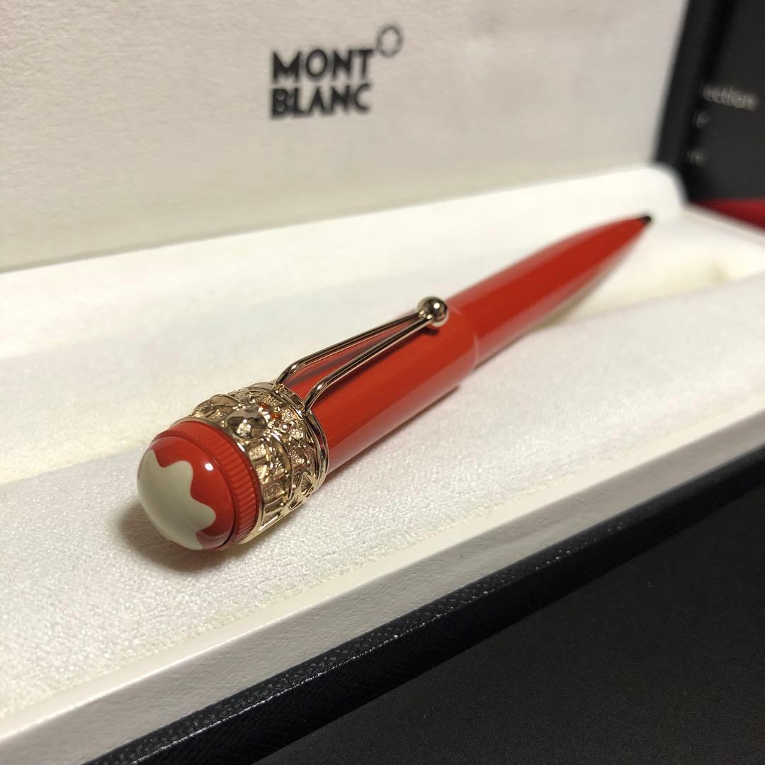 新品未使用 モンブラン ボールペン ヘリテイジコレクション スパイダー コーラル