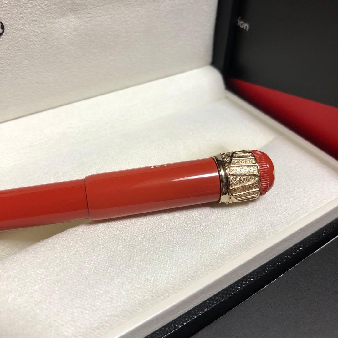 新品未使用 モンブラン ボールペン ヘリテイジコレクション スパイダー コーラル