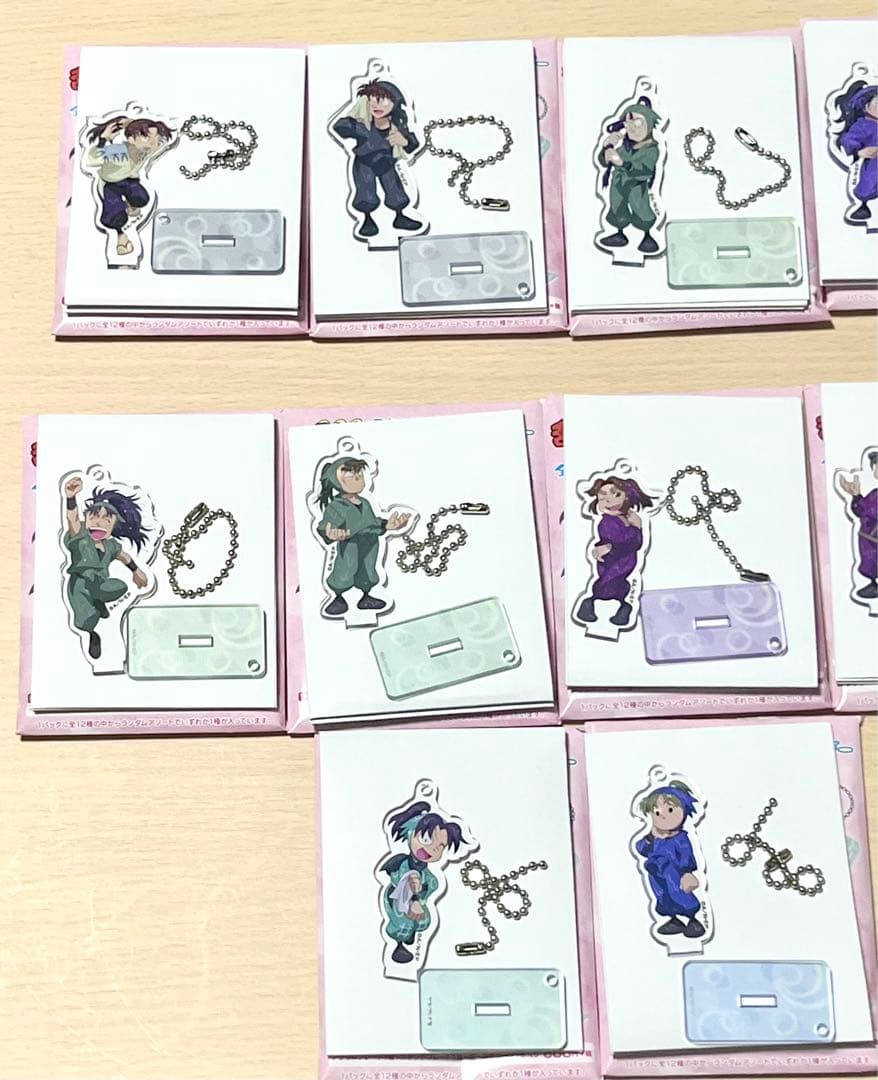 忍たま乱太郎 忍術学園 雨 アクリルスタンド　アクリルキーホルダー