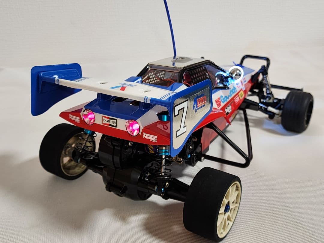 k*u様 タミヤ ホーネットカスタム LED　メカ付きセット新車