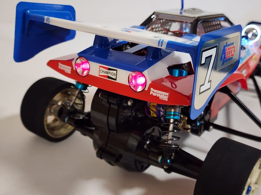 k*u様 タミヤ ホーネットカスタム LED　メカ付きセット新車