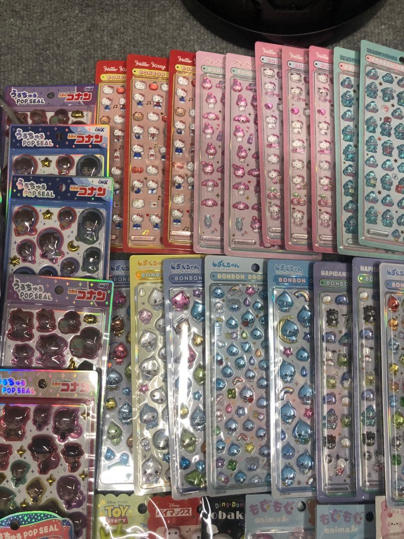 引退品　ボンボンドロップシール　59点　まとめ売り　サンリオ