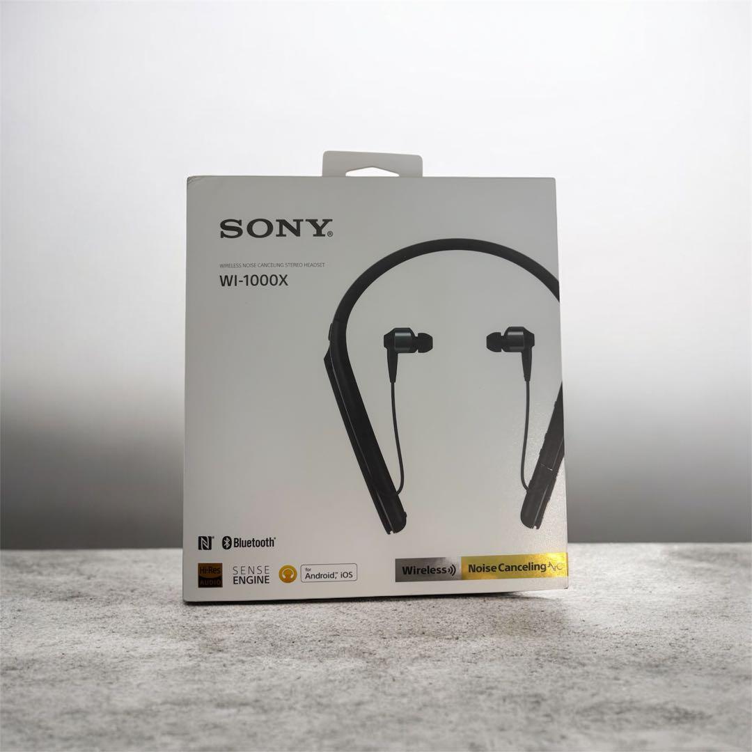 SONY WI-1000X ワイヤレスノイズキャンセリングステレオヘッドセット