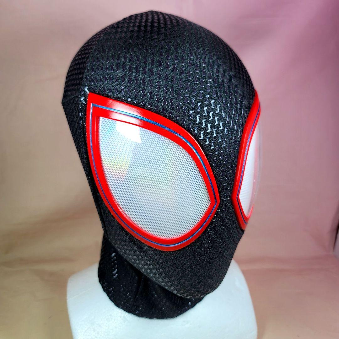 【スパイダーバース】新品 マイルズ モラレス スパイダーマン マスクコスプレ