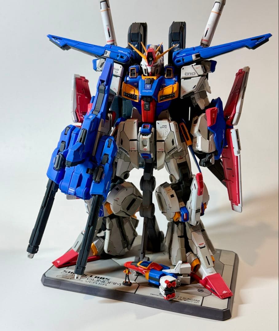 ロボット MG ZZ Gundam Ver.ka resin conversion kit