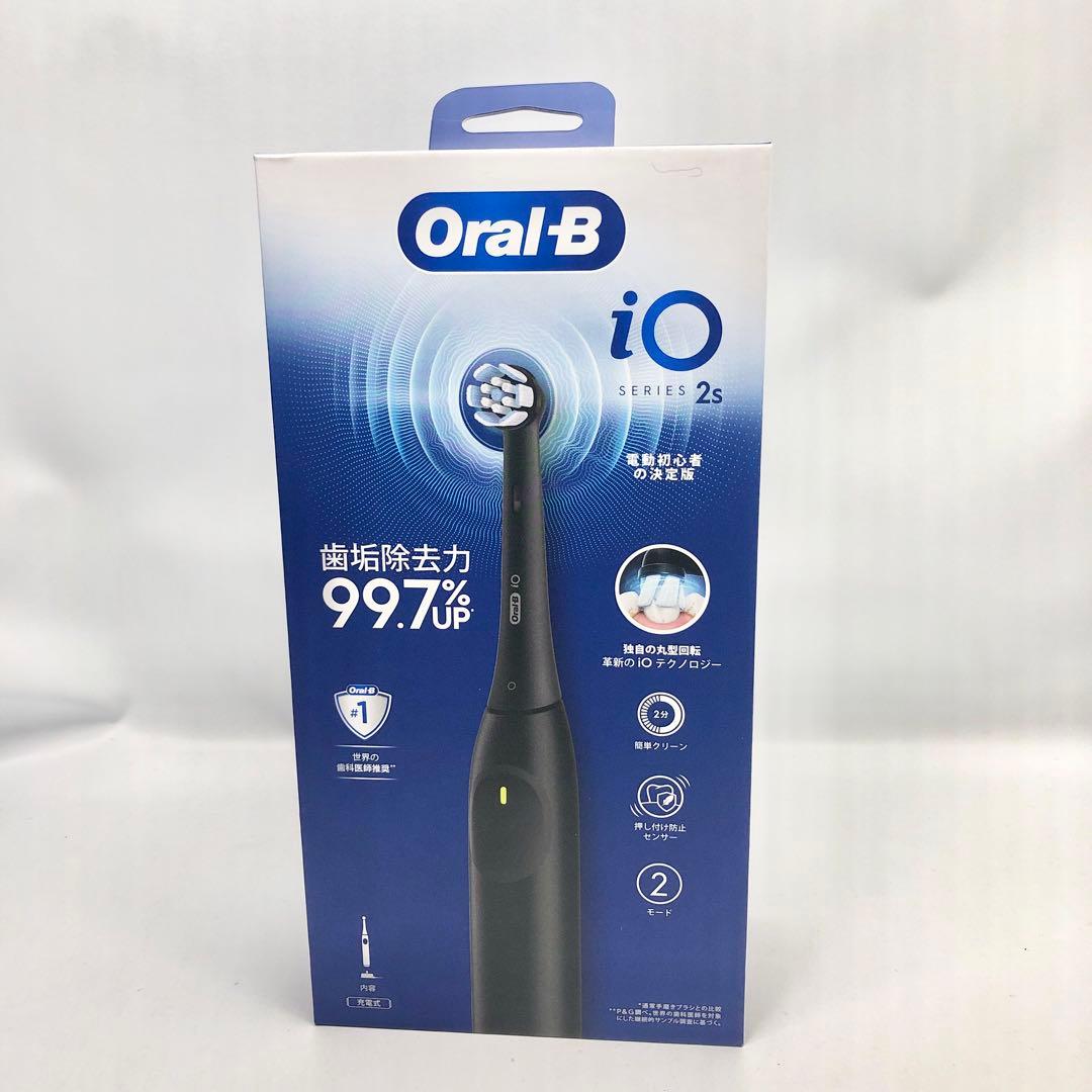 ブラウン 電動歯ブラシ オーラルB iO2S iOS21D90BK ブラック