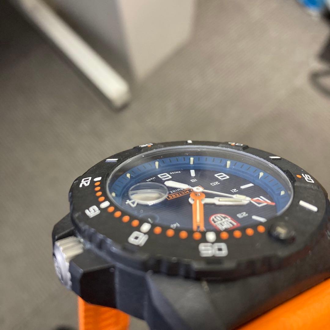 Luminox ルミノックス 稼働 オレンジベルト