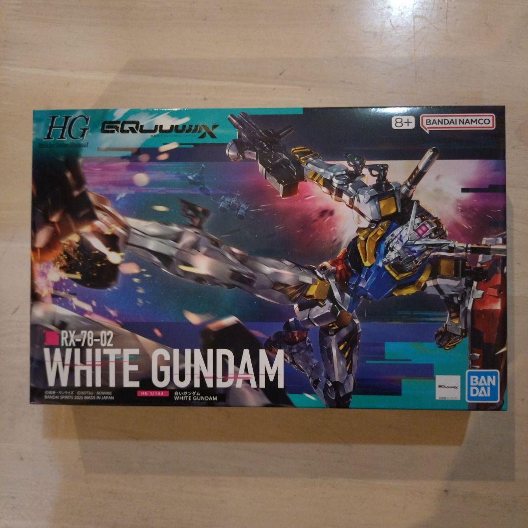 HG 白いガンダム シャア専用ザク(GQ) 軽キャノン 3つセット 未組立