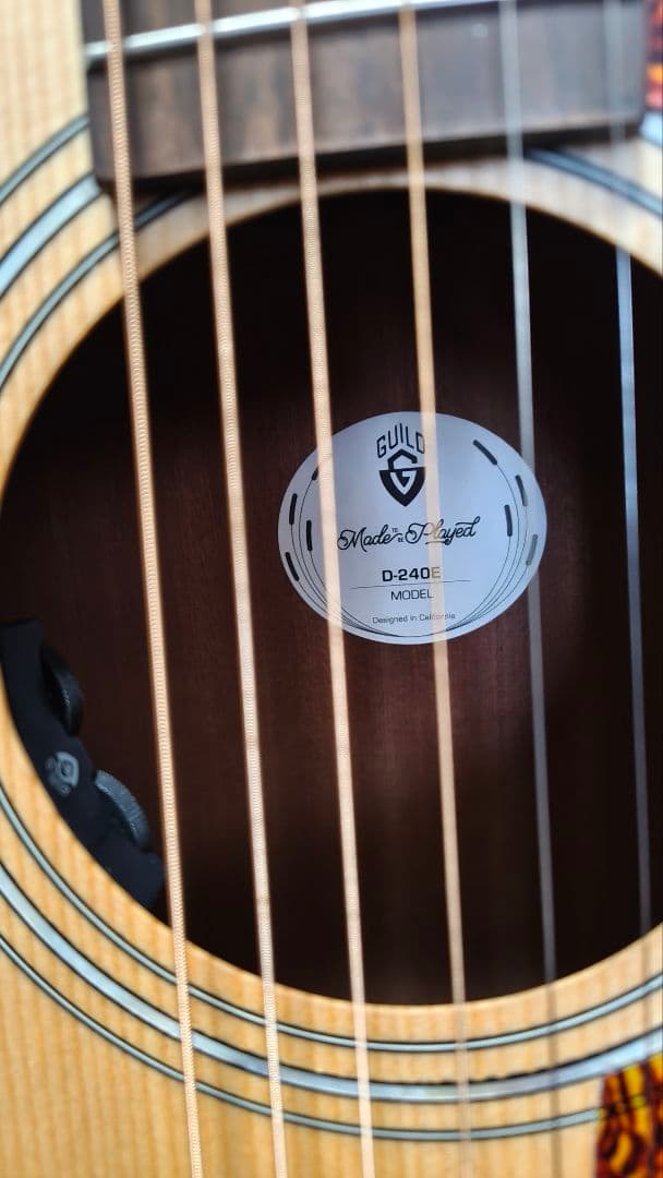 Guild D-240E エレアコ Fishman搭載 純正ケース付