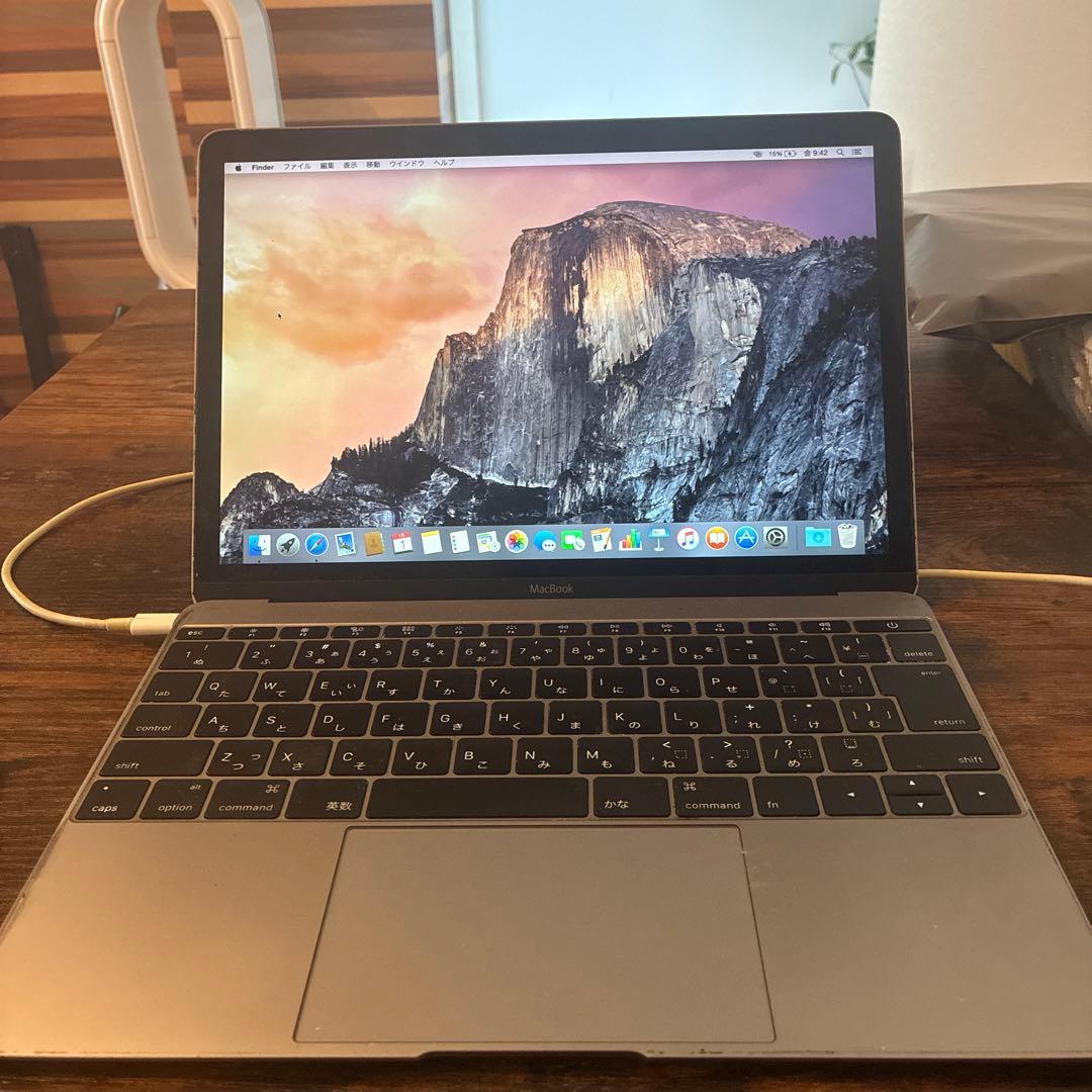 Apple MacBook スペースグレー