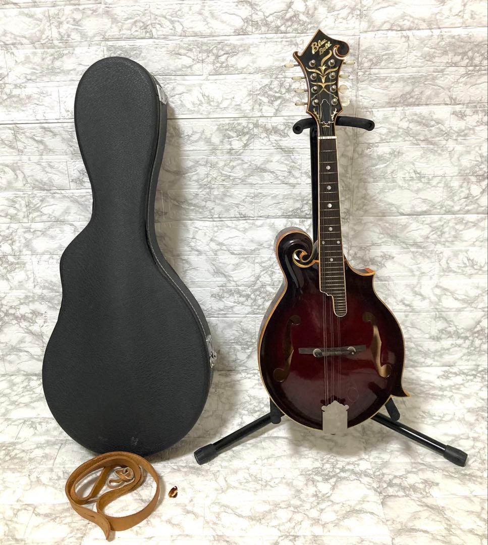 【希少】BlueBell フラットマンドリン 高級 F-15 小坂部氏サインあり