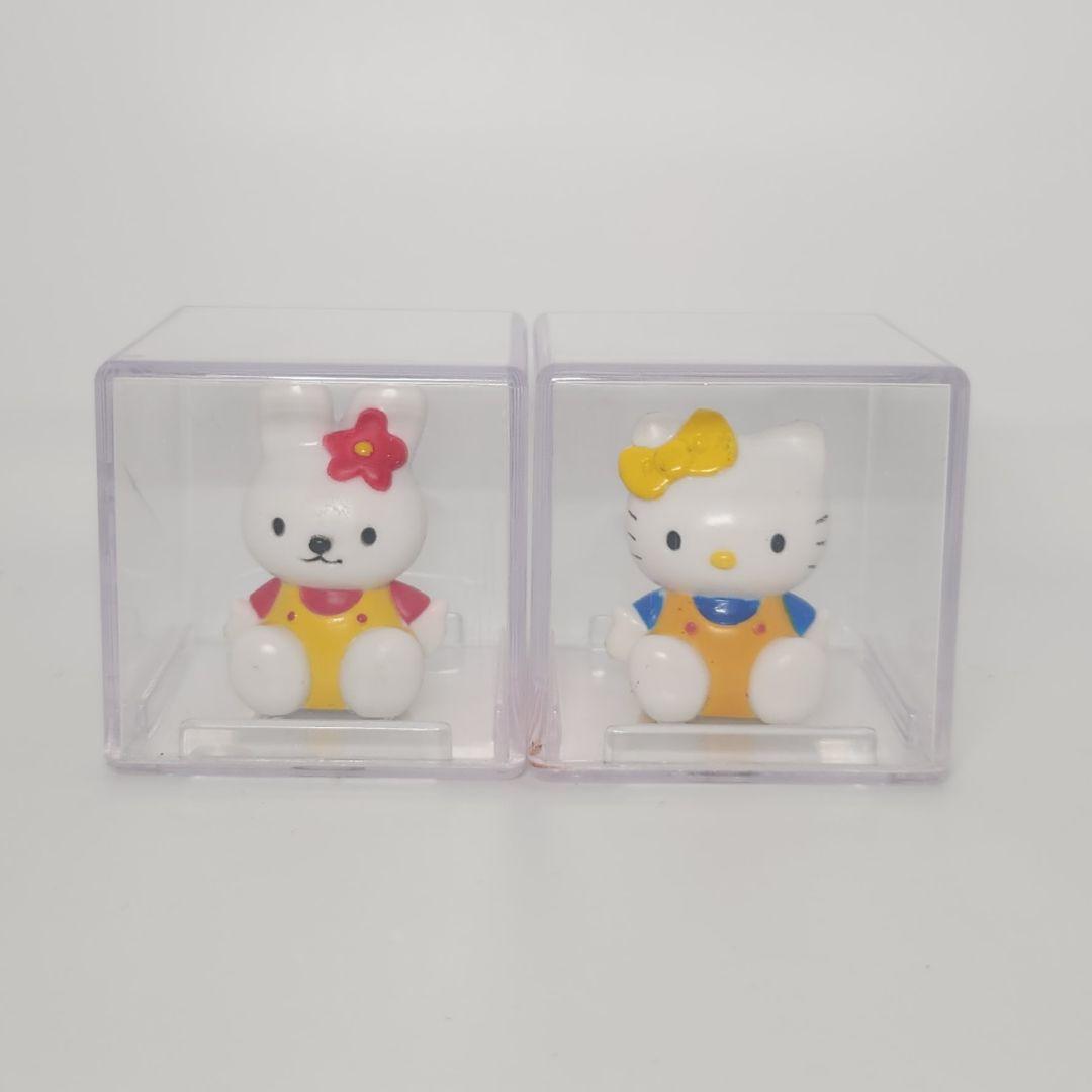 希少　2002年　キティ　ミミィ　タイニーチャム　ケース入りフィギュア　セット