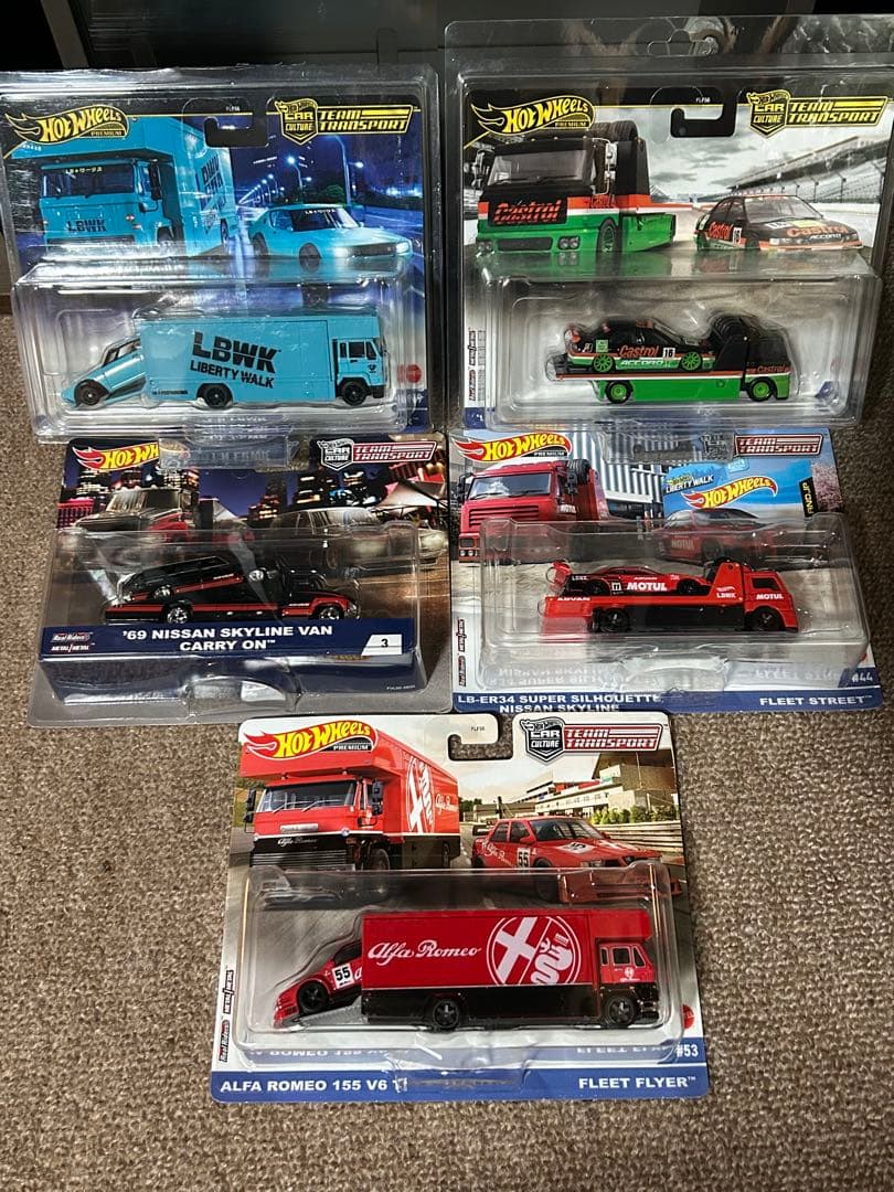 ホットウィール チームトランスポート セット