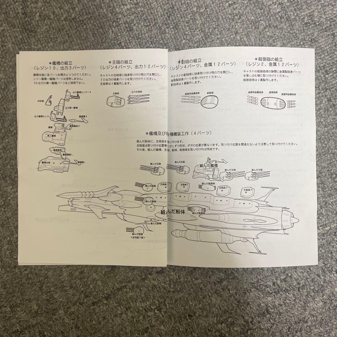 んどぱら屋 宇宙戦艦ヤマト 1/1000ガミラス型アンドロメダ ヴェムハイデルン