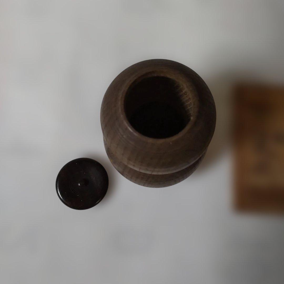 佐藤豊樵 作 槐 喜寿瓢茶器 好 仙恭 天然木 棗 共箱 茶器 茶道具 美品