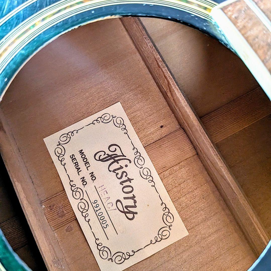 HISTORY　ヒストリー　エレアコ　ブルーサンバースト