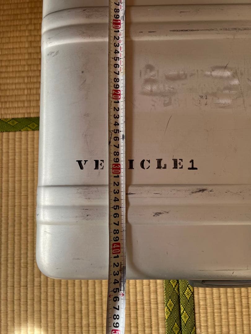 ゼロハリバートン　アルミトラベルケース