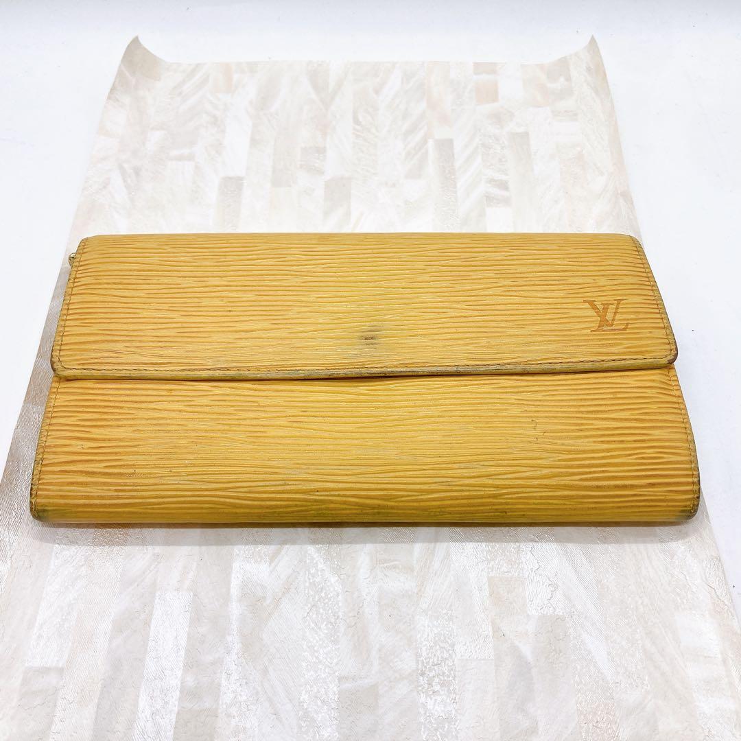 LOUIS VUITTON 財布　エピ　イエロー　ポルモネクレディ　CA0958