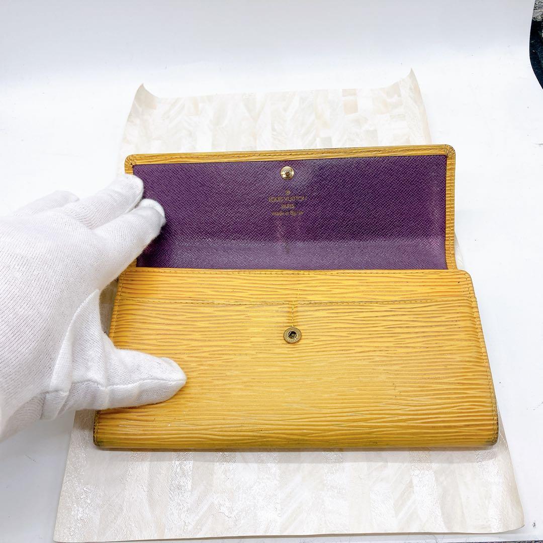 LOUIS VUITTON 財布　エピ　イエロー　ポルモネクレディ　CA0958