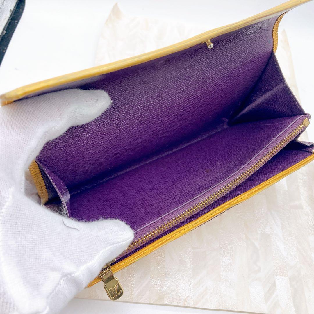 LOUIS VUITTON 財布　エピ　イエロー　ポルモネクレディ　CA0958