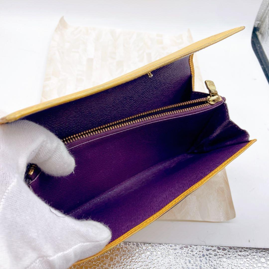 LOUIS VUITTON 財布　エピ　イエロー　ポルモネクレディ　CA0958