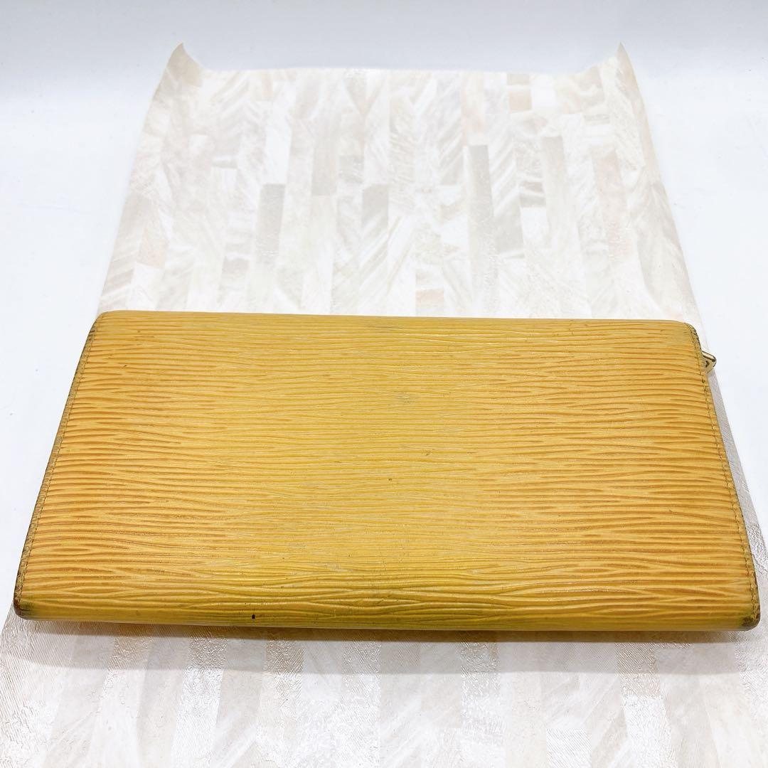 LOUIS VUITTON 財布　エピ　イエロー　ポルモネクレディ　CA0958
