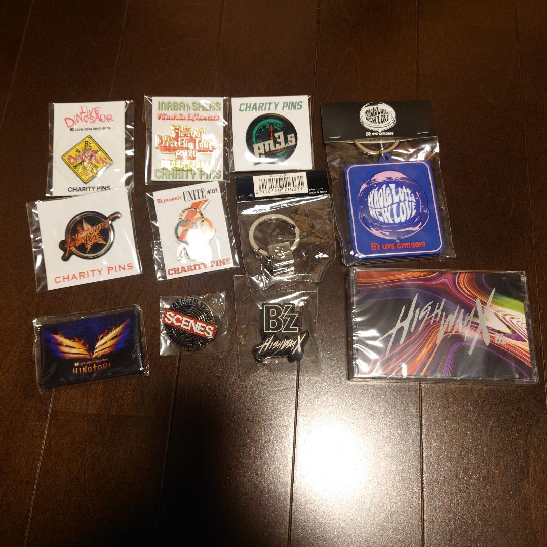 B'z チャリティピンバッヂ 他セット